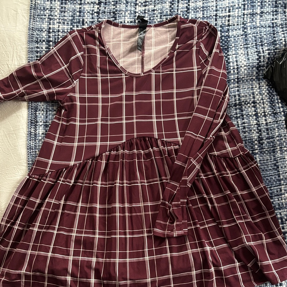 Plaid Long Sleeve shirt